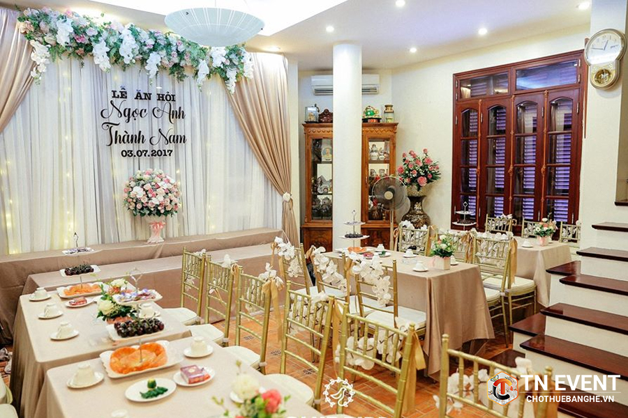 Cho Thuê Ghế Tiffany Giá Rẻ tại Quận Tân Phú